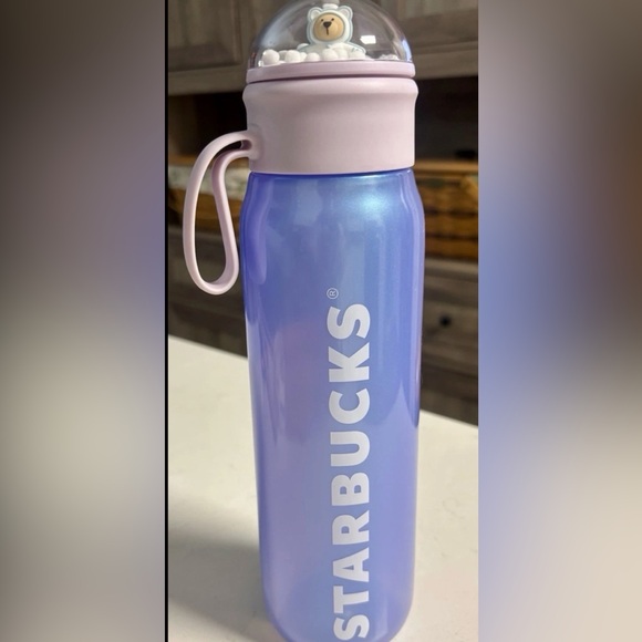 Starbucks Other - 💟 Starbucks 2025 Holiday Bear Snow Globe  24oz W/magnetic Lid Charm SOLD OUT